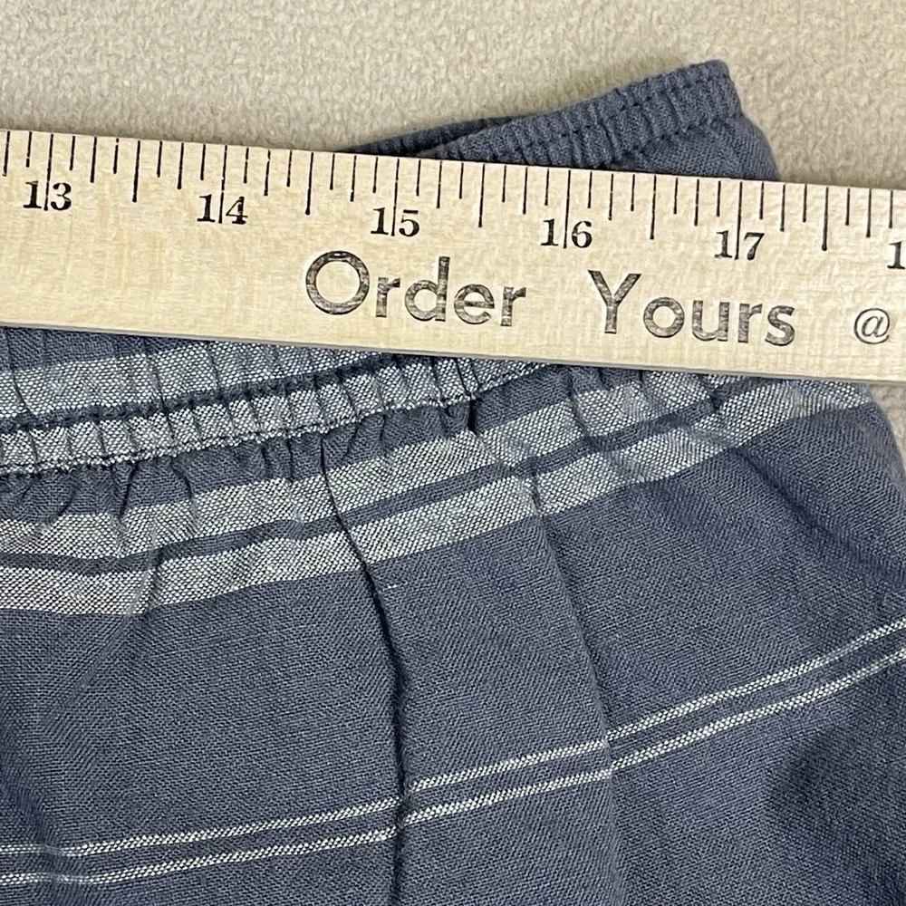 Katin Shorts Mens XL‎ Gray Striped Hybrid Board Shorts Adult